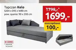 Black Red White Tapczan Kelo S204xD95xW80cm pow. spania: 90x200cm oferta