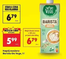 Biedronka Napój owsiany Go Vege oferta