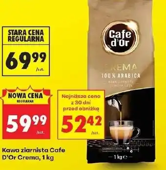 Biedronka Kawa ziarnista Cafe d'Or oferta