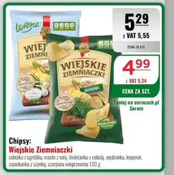 Eurocash Chipsy: Wiejskie Ziemniaczki oferta