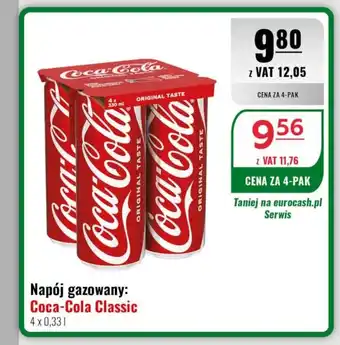 Eurocash Napój gazowany: Coca-Cola Classic oferta
