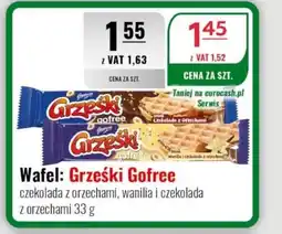 Eurocash Wafel: Grześki Gofree oferta
