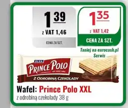Eurocash Wafel: prince polo xxl z odrobiną czekolady oferta