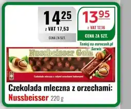 Eurocash Czekolada mleczna z orzechami: Nussbeisser oferta