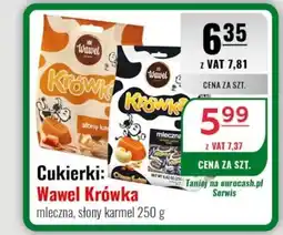 Eurocash Cukierki: Wawel Krówka mleczna, słony karmel oferta