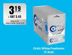 Eurocash Orbit White Freshmint oferta