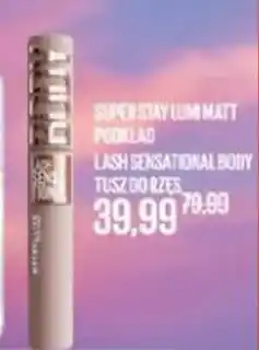 Drogeria Kosmyk Maybelline Super Stay Lumi Matt podkład oferta