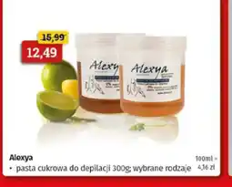 Drogeria Kosmyk Alexya pasta cukrowa do depilacji oferta