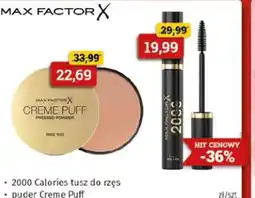 Drogeria Kosmyk Max Factor puder Creme Puff oferta