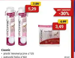 Drogeria Kosmyk Cleanic płatki kosmetyczne oferta