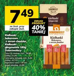 Hitpol Kiełbaski bekonowe z serem cheddar Dobrowolscy oferta