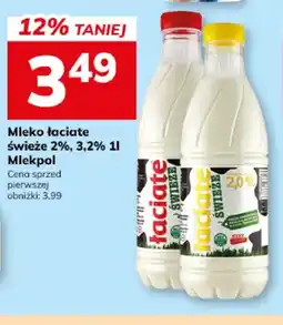 Hitpol Mleko łaciate świeże 2% Mlekpol oferta