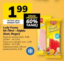 Hitpol Lody Funny Algida finger oferta