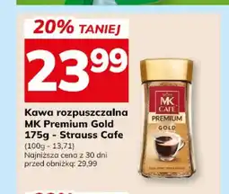 Hitpol Kawa rozpuszczalna MK Premium Gold Strauss Cafe oferta