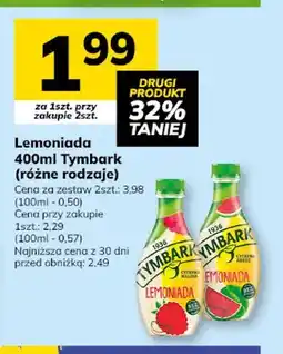 Hitpol Lemoniada Tymbark cytryna arbuz oferta