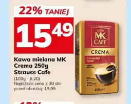 Hitpol Kawa mielona MK Crema Strauss Cafe oferta