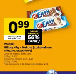 Hitpol Wafelki HiEasy czekoladowe Mokate oferta