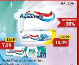 Drogeria Kosmyk Aquafresh Big Teeth pasta oferta