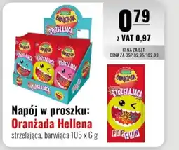 Eurocash Napój w proszku: Oranżada Hellena strzelająca, barwiąca oferta