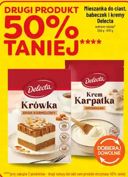Polomarket Mieszanka do ciast, babeczek i kremy Delecta oferta