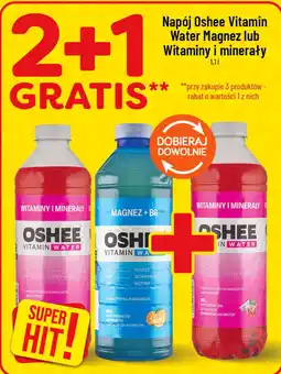 Polomarket Napój Oshee Vitamin Water Magnez lub Witaminy i minerały oferta
