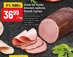 Polomarket Schab lub szynka drewnem wędzona Rzeźnik Szymon oferta