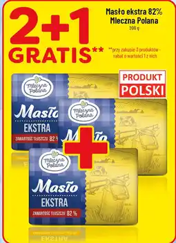 Polomarket Masło ekstra 82% Mleczna Polana oferta