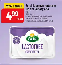 Polomarket Serek kremowy naturalny lub bez laktozy Arla oferta