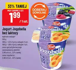 Polomarket Jogurt Jogobella bez laktozy Zott oferta