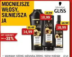 Drogeria Kosmyk Schwarzkopf Gliss szampon oferta