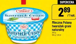 Polomarket Mleczna Polana twarożek grani naturalny oferta