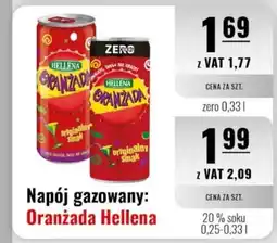Eurocash Napój gazowany: Oranżada Hellena zero oferta