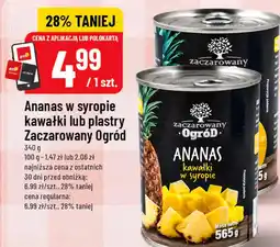 Polomarket Ananas w syropie kawałki lub plastry Zaczarowany Ogród oferta