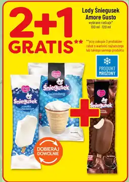 Polomarket Lody Śniegusek Amore Gusto wybrane rodzaje oferta