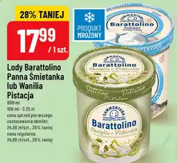 Polomarket Lody Barattolino Panna Śmietanka lub Wanilia Pistacja oferta
