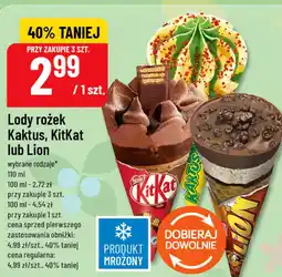 Polomarket Lody rożek Kaktus, KitKat lub Lion oferta