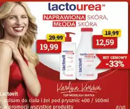 Drogeria Kosmyk Lactovit balsam do ciała i żel pod prysznic oferta