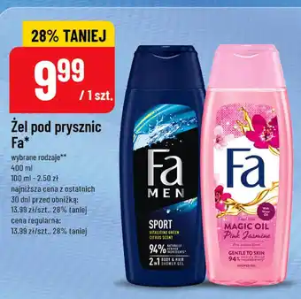 Polomarket Żel pod prysznic Fa oferta