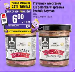 Polomarket Przysmak wieprzowy lub golonka wieprzowa Rzeźnik Szymon oferta