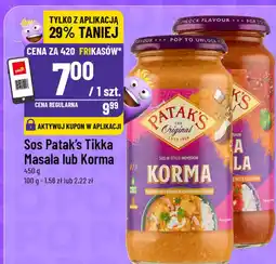 Polomarket Sos Patak's Tikka Masala lub Korma oferta