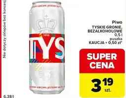 Globi Piwo TYSKIE GRONIE, BEZALKOHOLOWE oferta