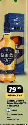 Netto Zestaw Grant's Triple Wood 8 YO + szklanka oferta