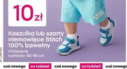 Pepco Szorty niemowlęce Disney Stitch 100% bawełny chłopięce oferta