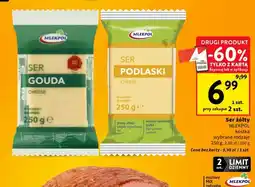 Intermarche Ser żółty Mlekpol Podlaski kostka oferta