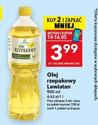 Olej rzepakowy Lewiatan