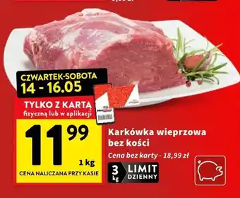 Karkówka wieprzowa bez kości