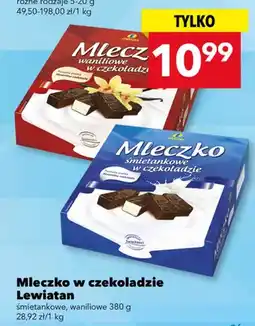Lewiatan Mleczko w czekoladzie Lewiatan śmietankowe oferta