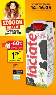 Intermarche Mleko UHT Łaciate 3,2% oferta