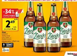 Intermarche Piwo Żatecký Světlý Ležák butelka zwrotna oferta