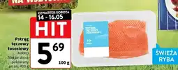 Intermarche Pstrąg tęczowy łososiowy Mirko filet ze skórą pakowany oferta